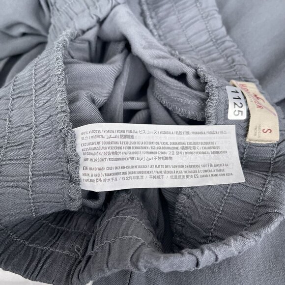 Hollister High-Rise Elastic Waistband Jogger Pants Lightweight Gray Women S - Picture 6 of 11